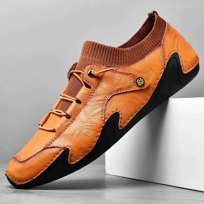 Summit Ridge Leather Sneakers