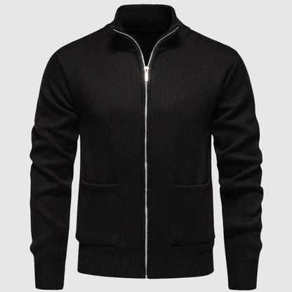 Varenne Zip-Up Cardigan