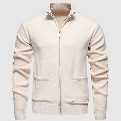 Varenne Zip-Up Cardigan