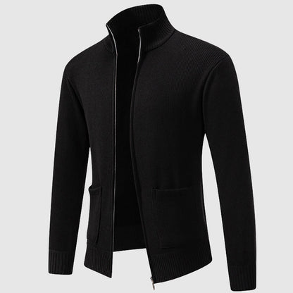 Varenne Zip-Up Cardigan