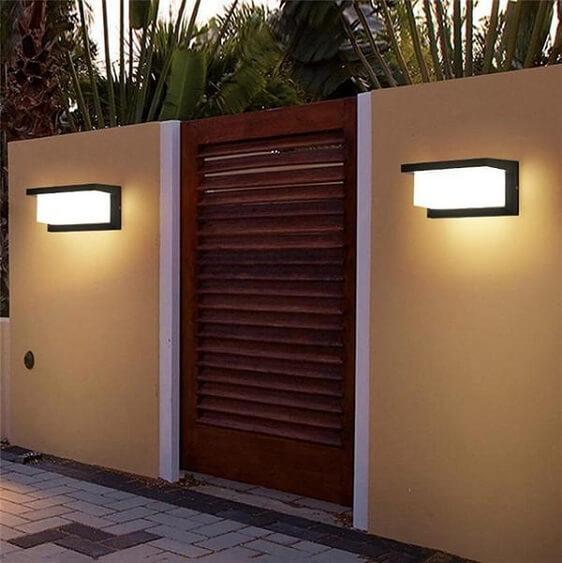 Wooden Exterior Wall Lantern_Solar Wall Lights Outdoor_Outdoor Wall Lantern_Outdoor Wall Lamp_Lantern Style Outdoor Lights_Exterior Wall Lantern