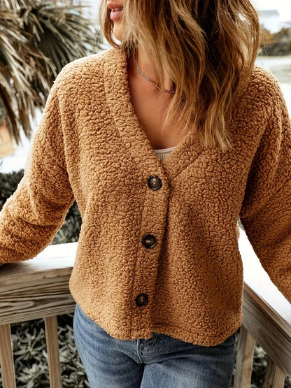 CHARLIE PLUSH CARDIGAN