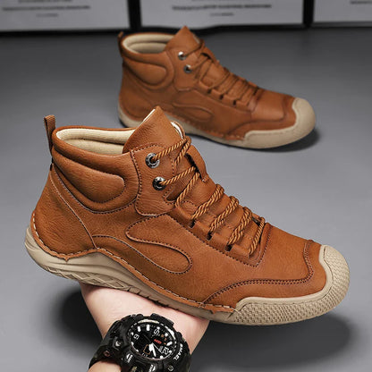 Mason Ridge Leather Sneakers